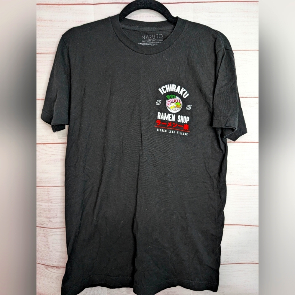 RARE 😲 Vintage NARUTO Ramen 🍜 Noodle Shop Tshirt 👕 Mens Size Medium